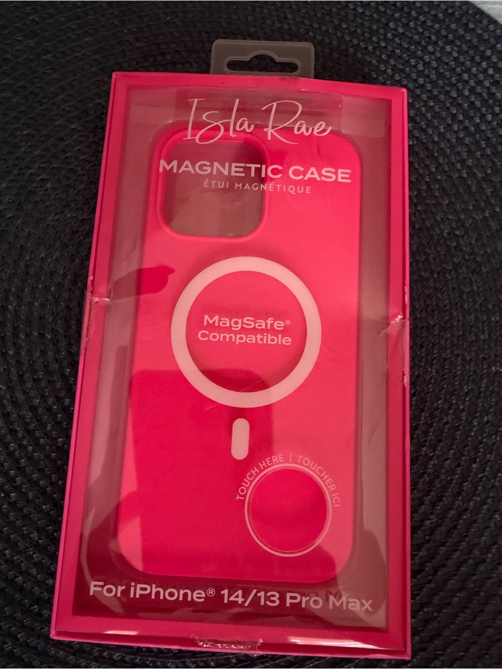 MagSafe Compatible Pink Magnetic Case for iPhone 14/13 Pro Max